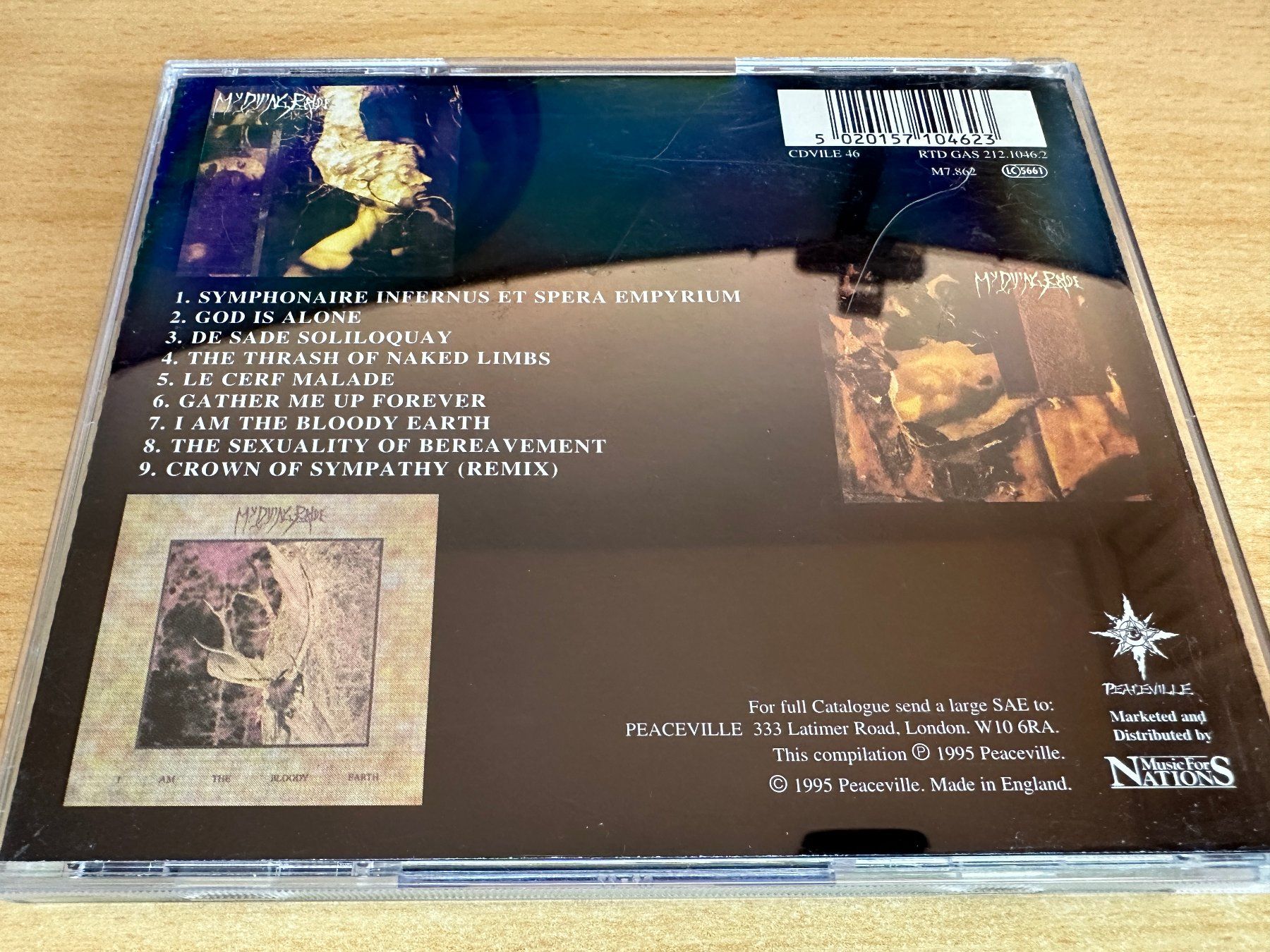 CD: My Dying Bride – Trinity – Usato da Rikon im Tösstal venduto da Alpenmutz 1