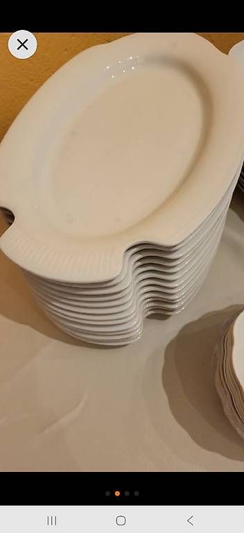 Servierplatten: Fischteiler, Austria Servierplatten, 13 Stk, Weiss  – Gebraucht aus Samstagern von ana_lq95 1