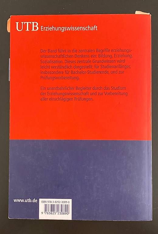 Livres: Bildung, Erziehung, Sozialisation – D'occasion à Buchs AG par tam_k2nj 1
