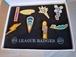 Pokemon League Badges 8 Pins