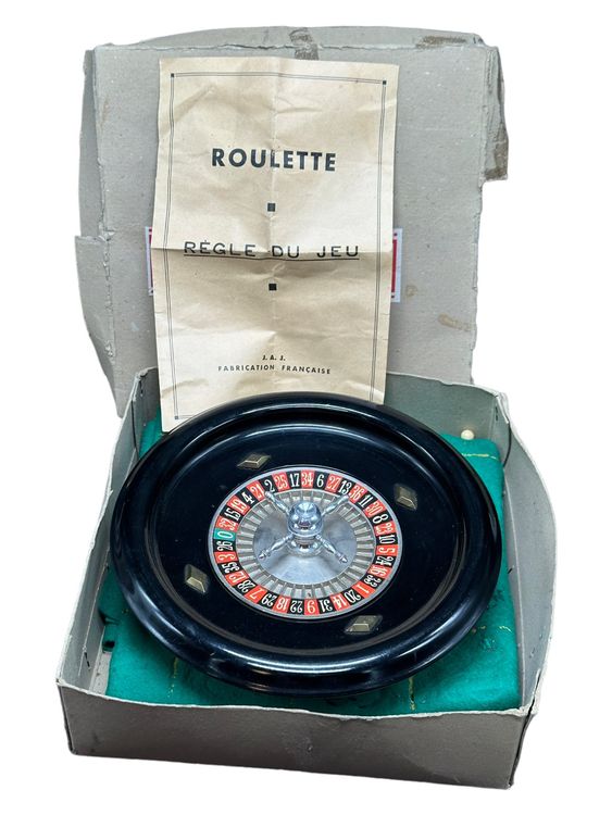 ROULETTE ANCIENNE JAL , loterie, jeu ancien , casino. EUR 58,00 - FR
