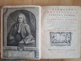 Erstausgabe Albrecht Haller Physiologie