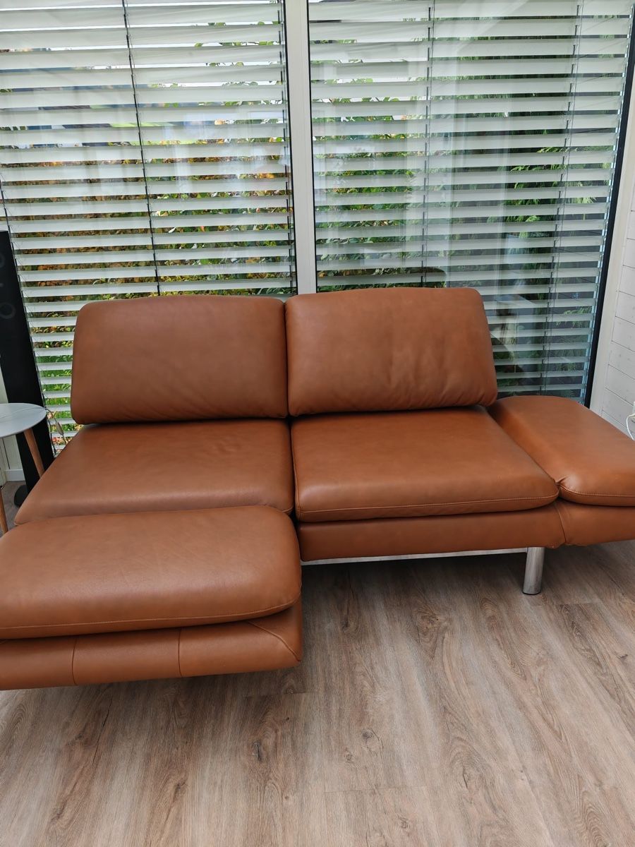 Musterring Divani: Ledersofa, Zweisitzer, Musterring – Usato da Olten venduto da Aileen1399 4