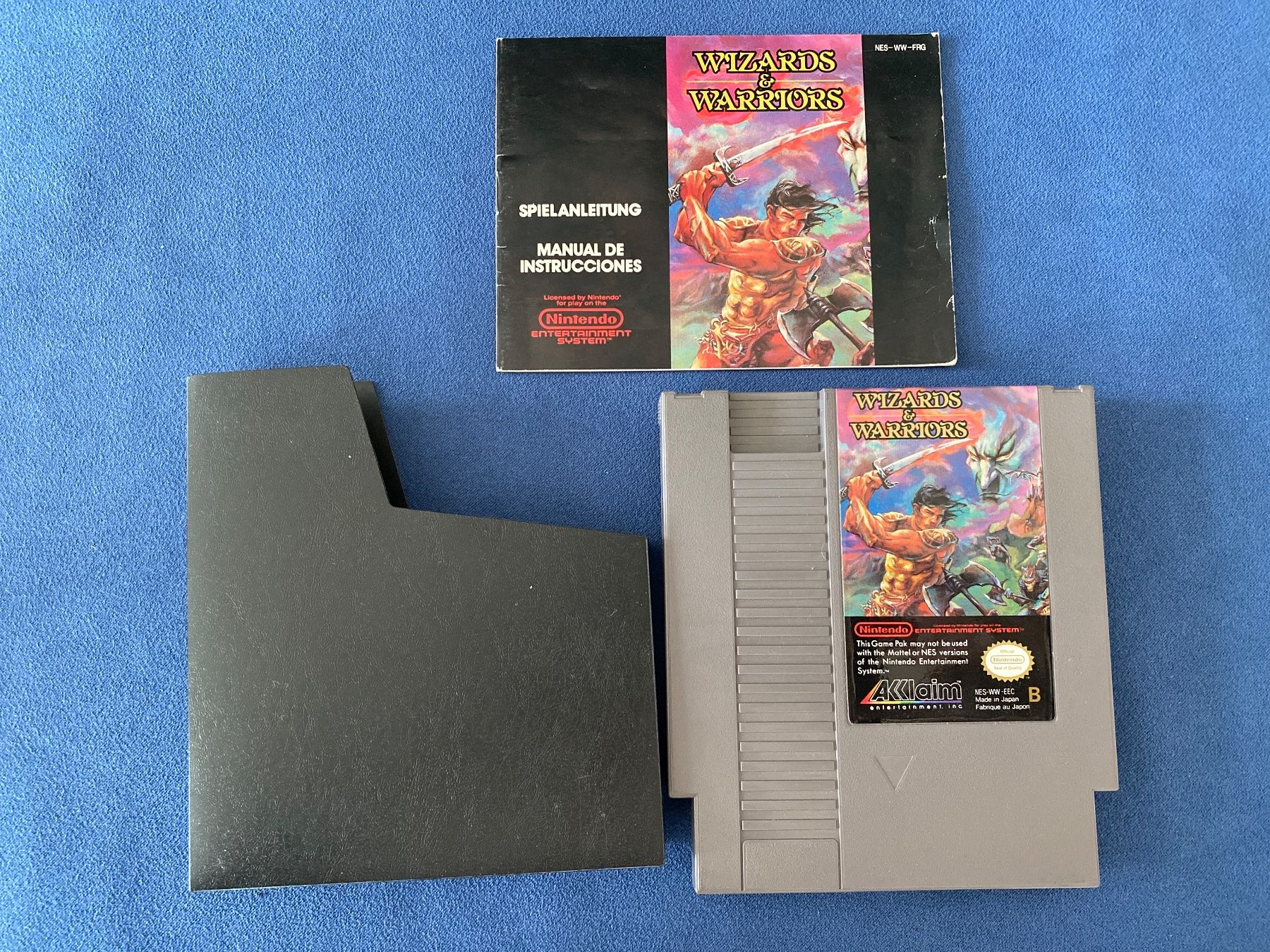 Nintendo Spiele: Wizards & Warriors NES – Gebraucht aus Genève von PickyGoose