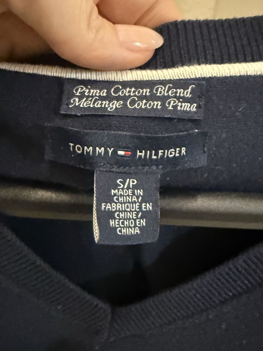 Tommy Hilfiger Pullover & Sweatshirts: Tommy Hilfiger Pullover Gr S / 34 blau – Gebraucht aus Zürich von ChickenNuget 1