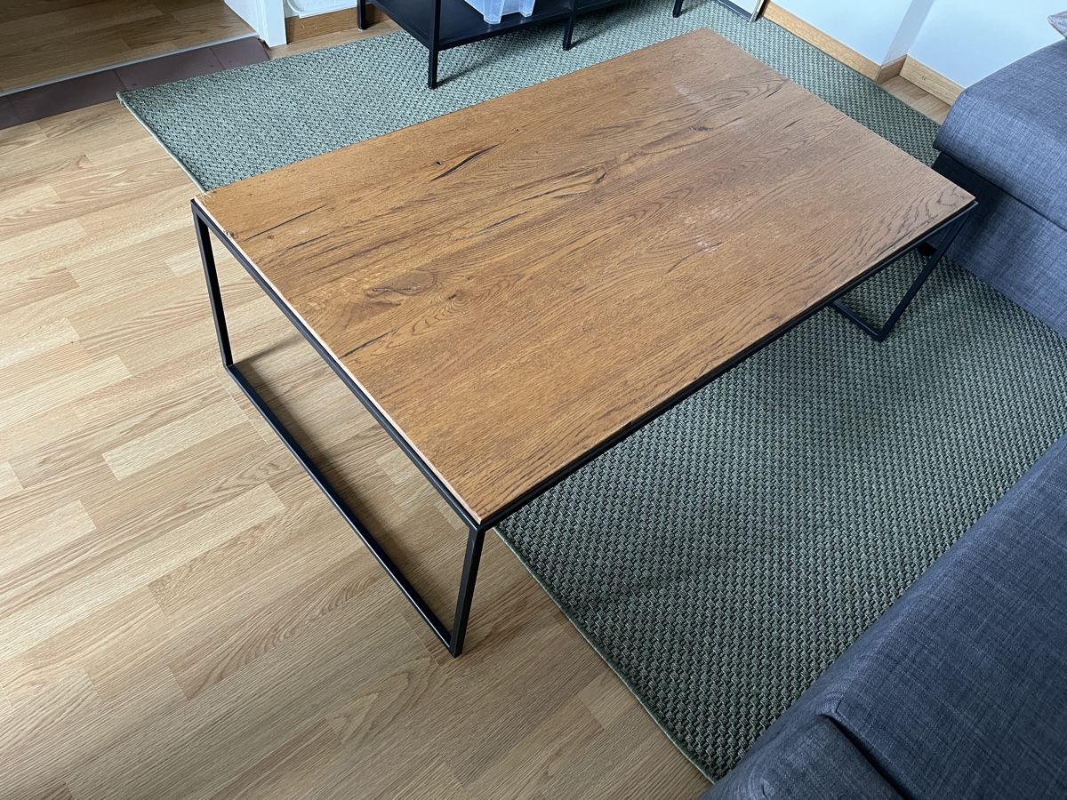 Tavoli: Couchtisch Vollholz, 120x71x40 – Usato da Basel venduto da Silenty9 1
