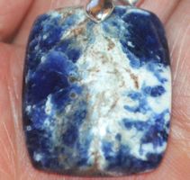 Anhänger L-5635 – Sodalith 26x21mm