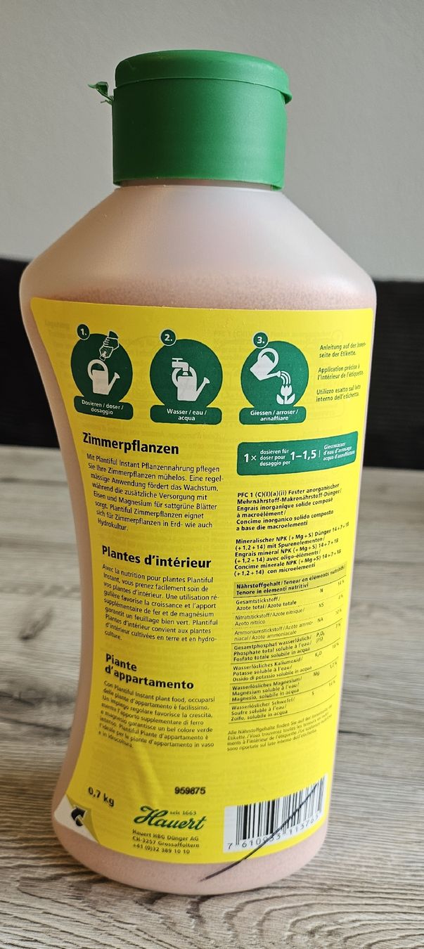 Cibi & Specialità: Dünger Zimmerpflanzen – Nuovo (secondo la descrizione) da Hunzenschwil venduto da nudget 2
