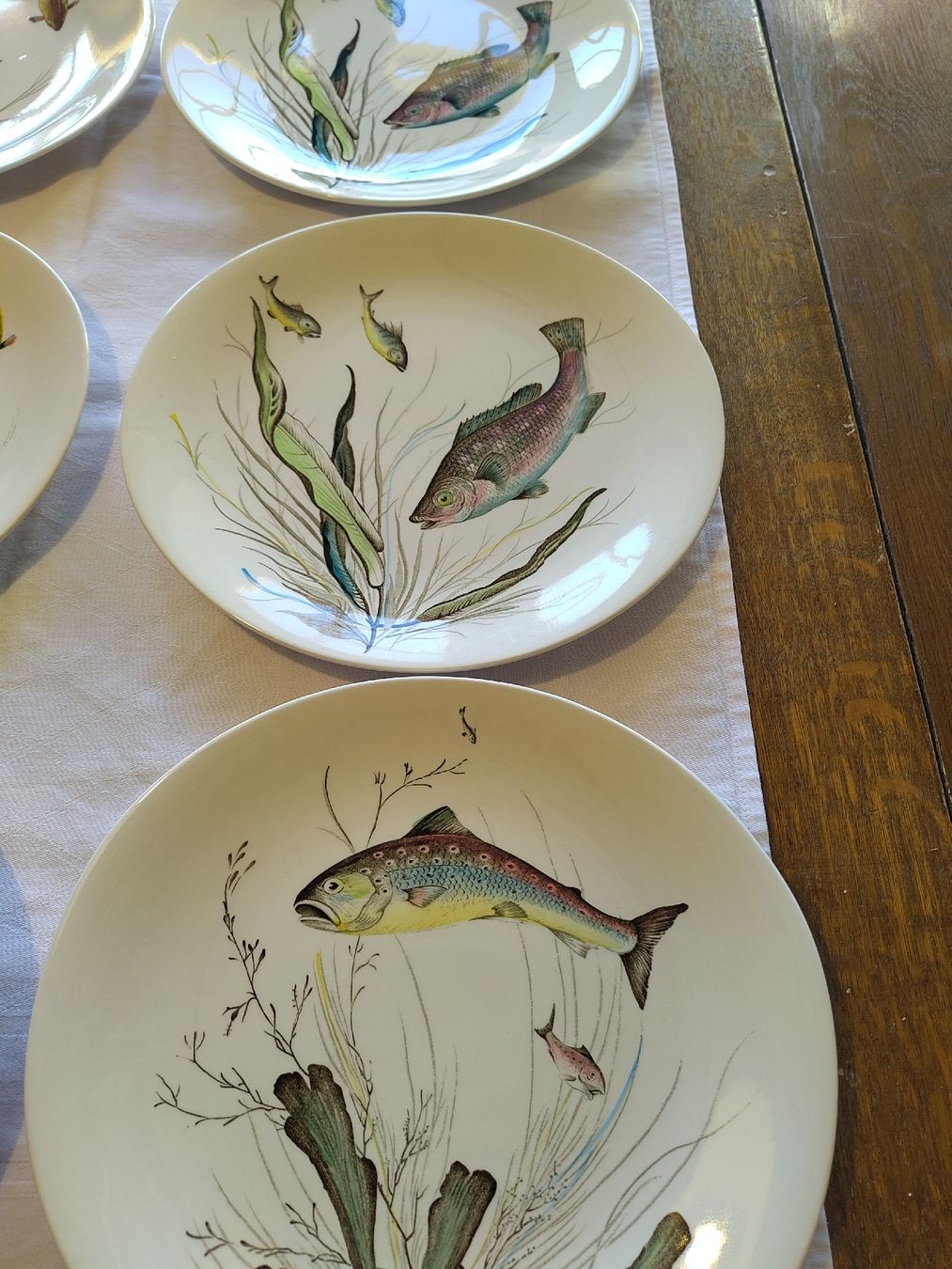 Johnson Brothers Services de table: Teller Set Johnson Bros Fish Design 11 – D'occasion à Biel/Bienne par DoNa82 3
