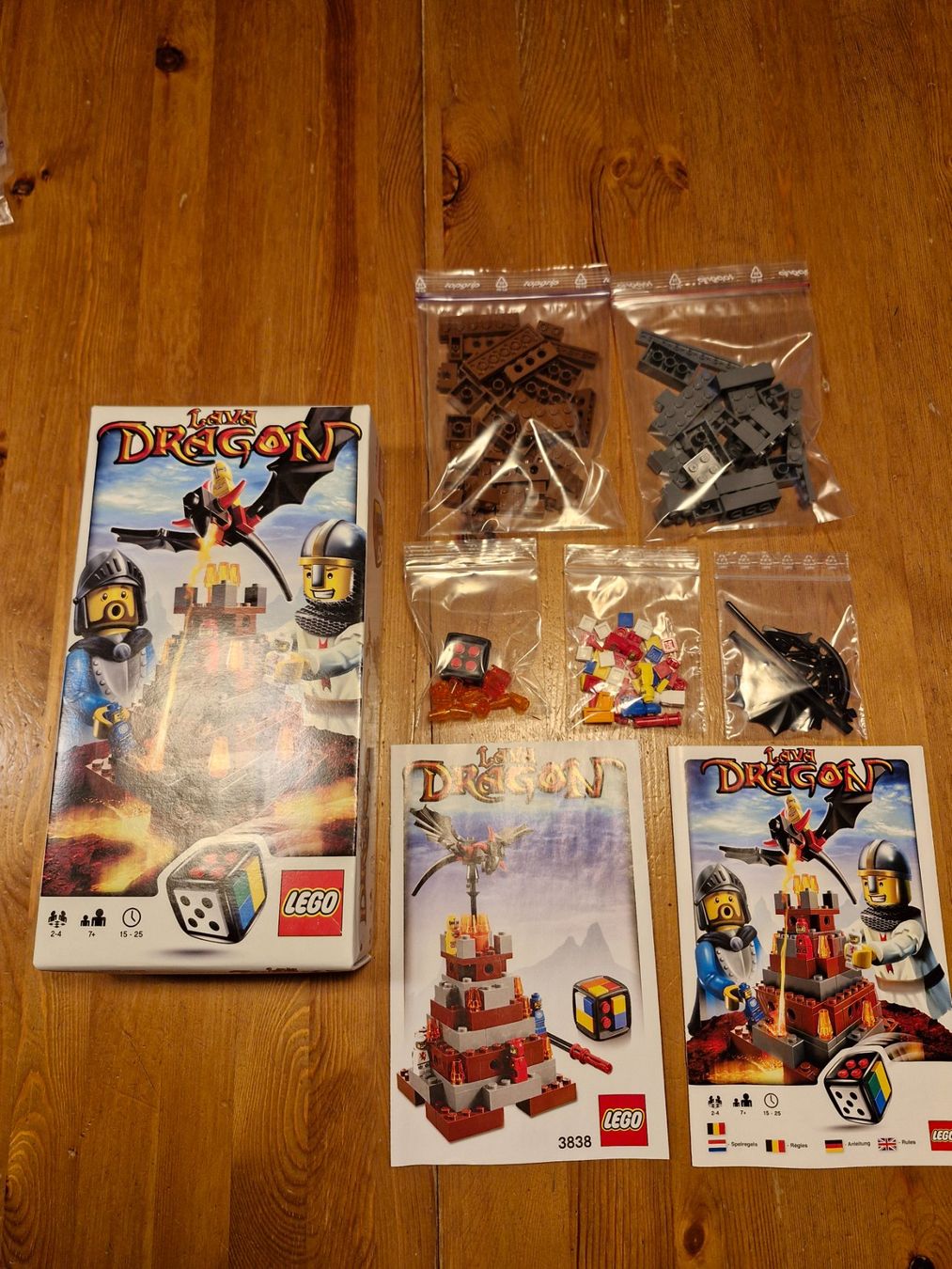 Giochi: LEGO 3838 Dragon Lava – Usato da Kerns venduto da sil_726k 1