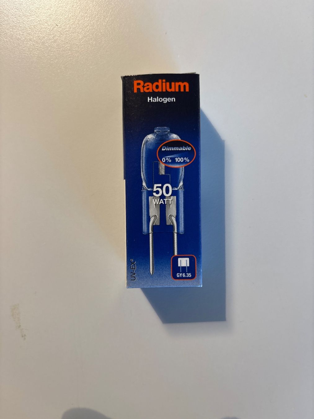 Lampade: Halogen 12V 50W GY6.35 dimmbar – Nuovo e nell'imballaggio originale da Kirchleerau venduto da koerbel