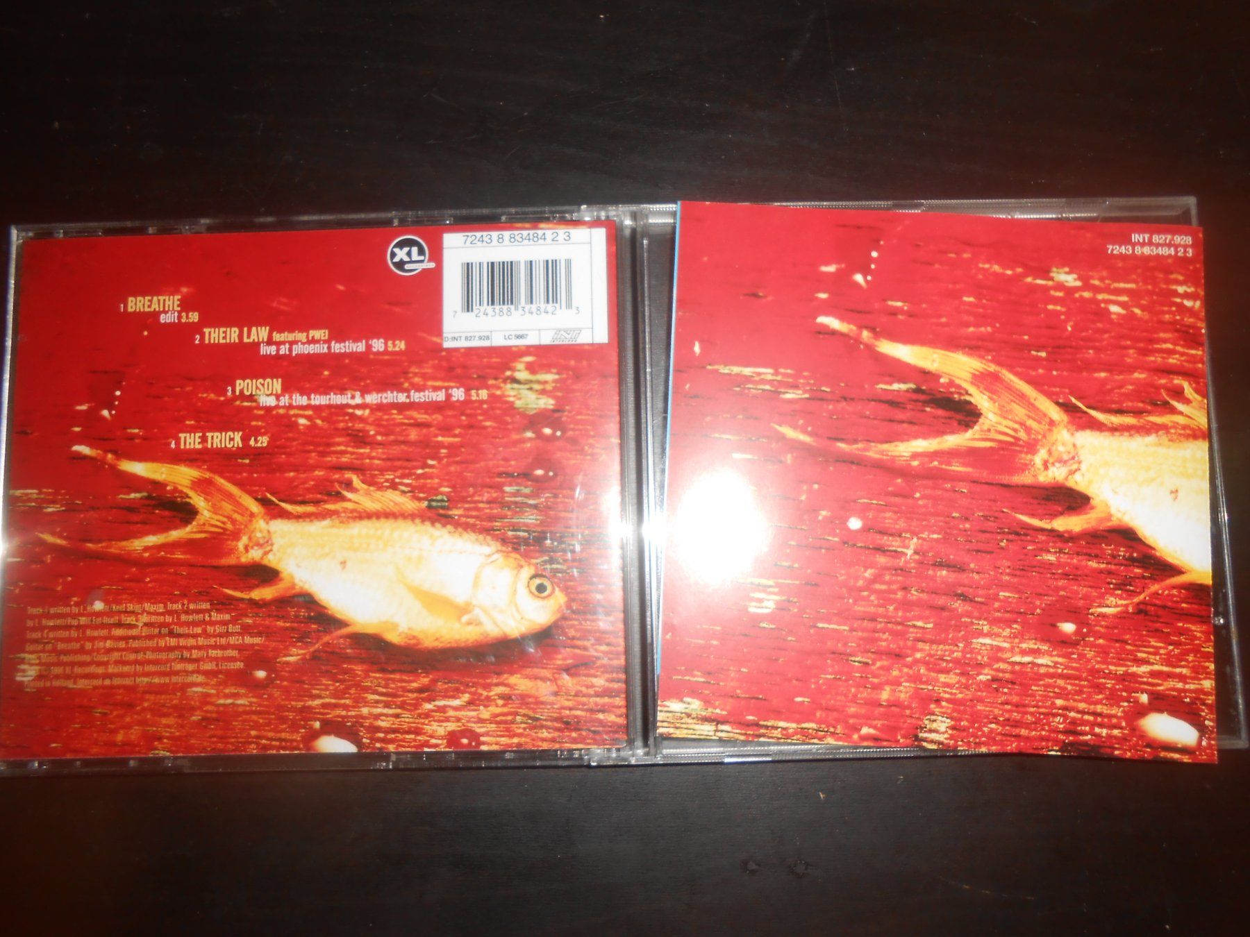 CD: Prodigy – Breathe / 1996 / 4 Tracks – Usato da Aarberg venduto da witchhunter01 1