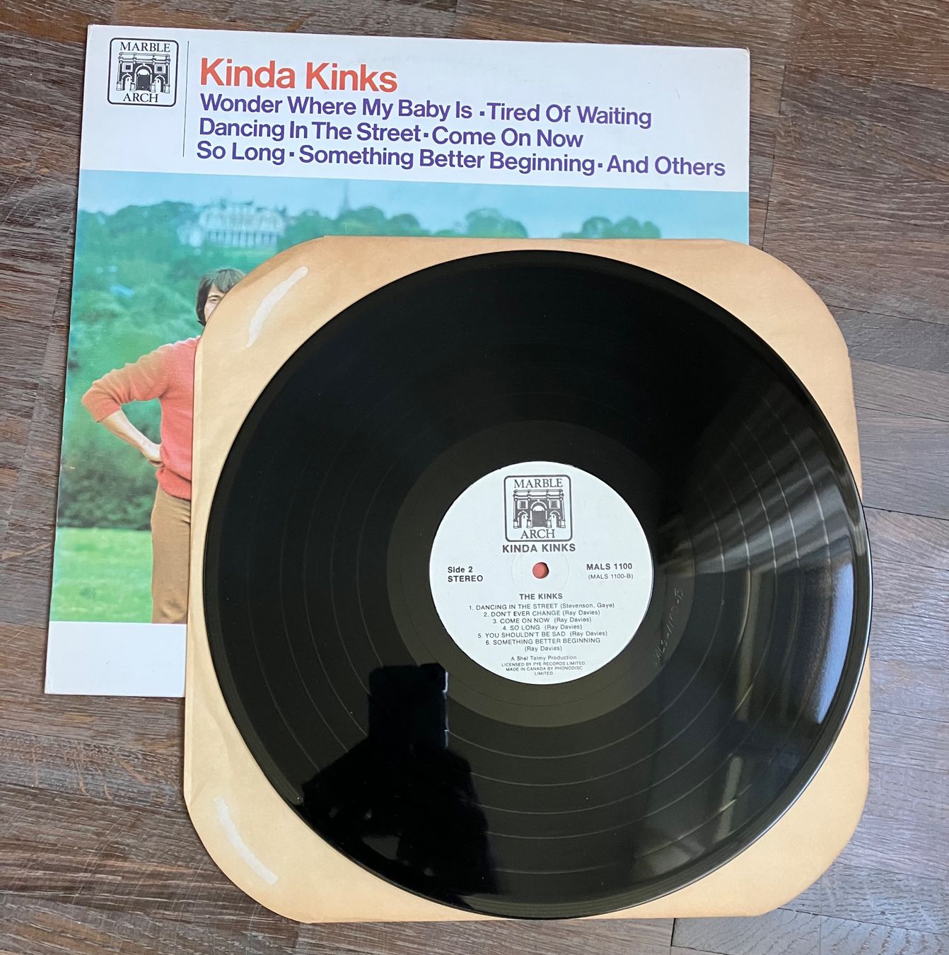 Dischi in vinile: THE KINKS - KINDA KINKS – Usato da steffisburg venduto da Dstauffer 3