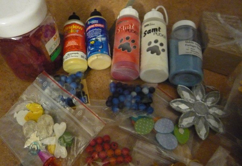 Bastelsets: Basteln-Material / zum Basteln – Gebraucht aus Ruggell von Dolce9 1