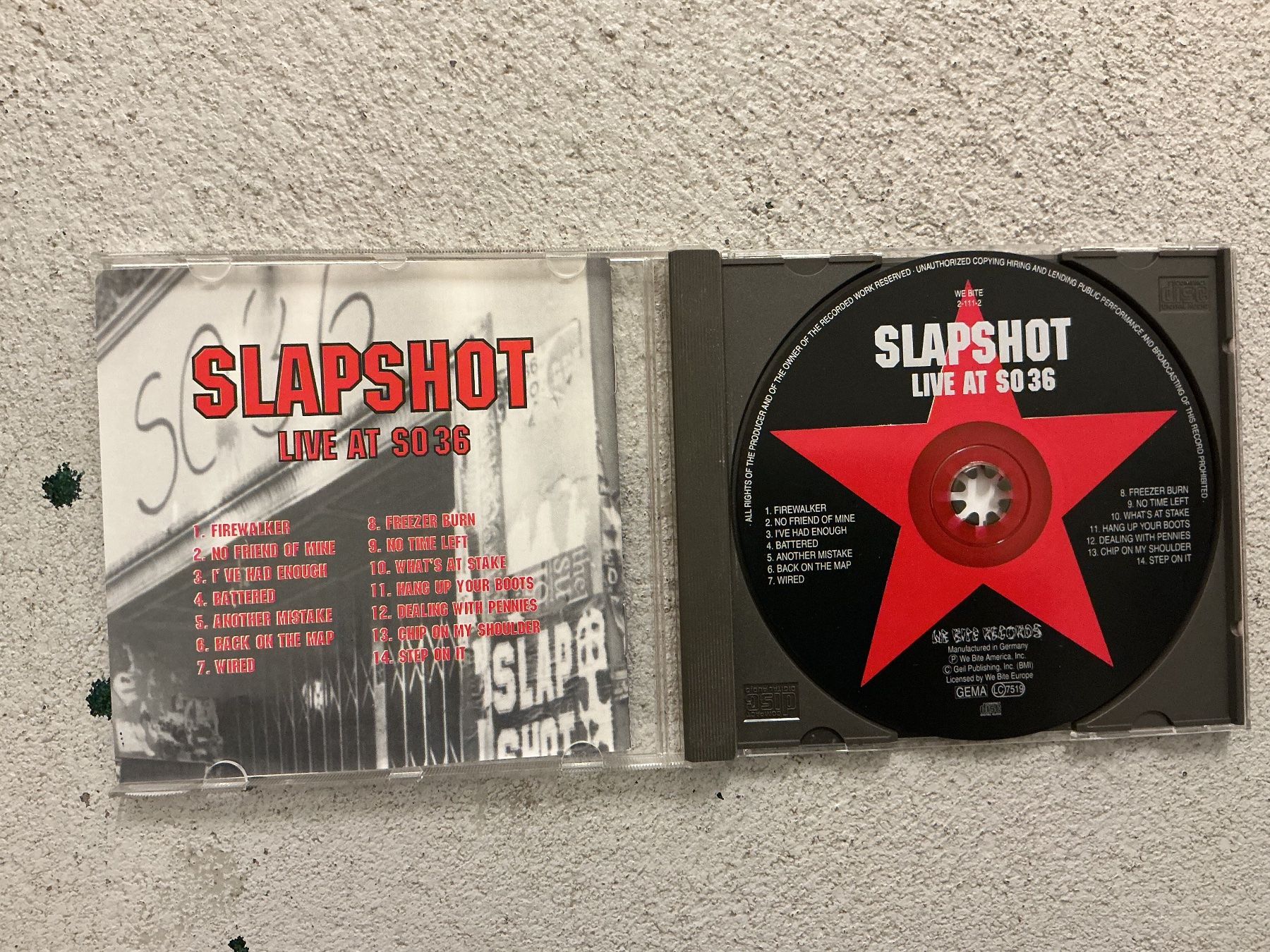 CD: Slapshot CD - Live at SO36 (VG+) – Usato da Winterthur venduto da Tumko_7_Vinyl 1