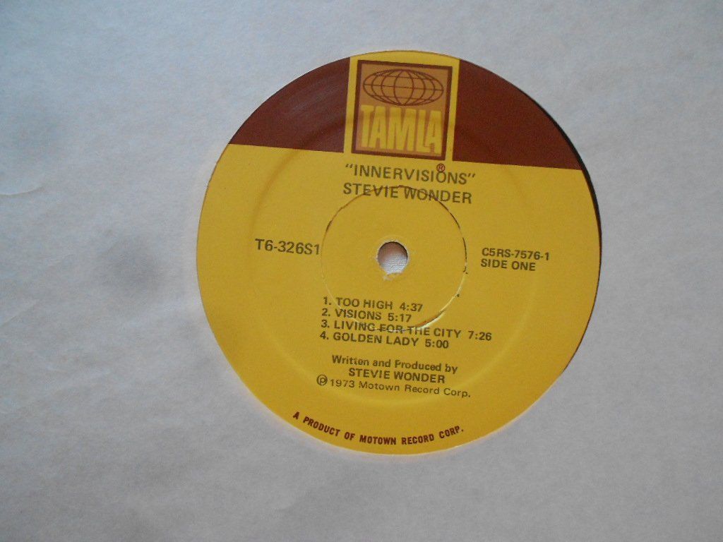 Dischi in vinile: STEVIE WONDER  -  INNERVISION – Usato da Bex venduto da Giorgiob 4