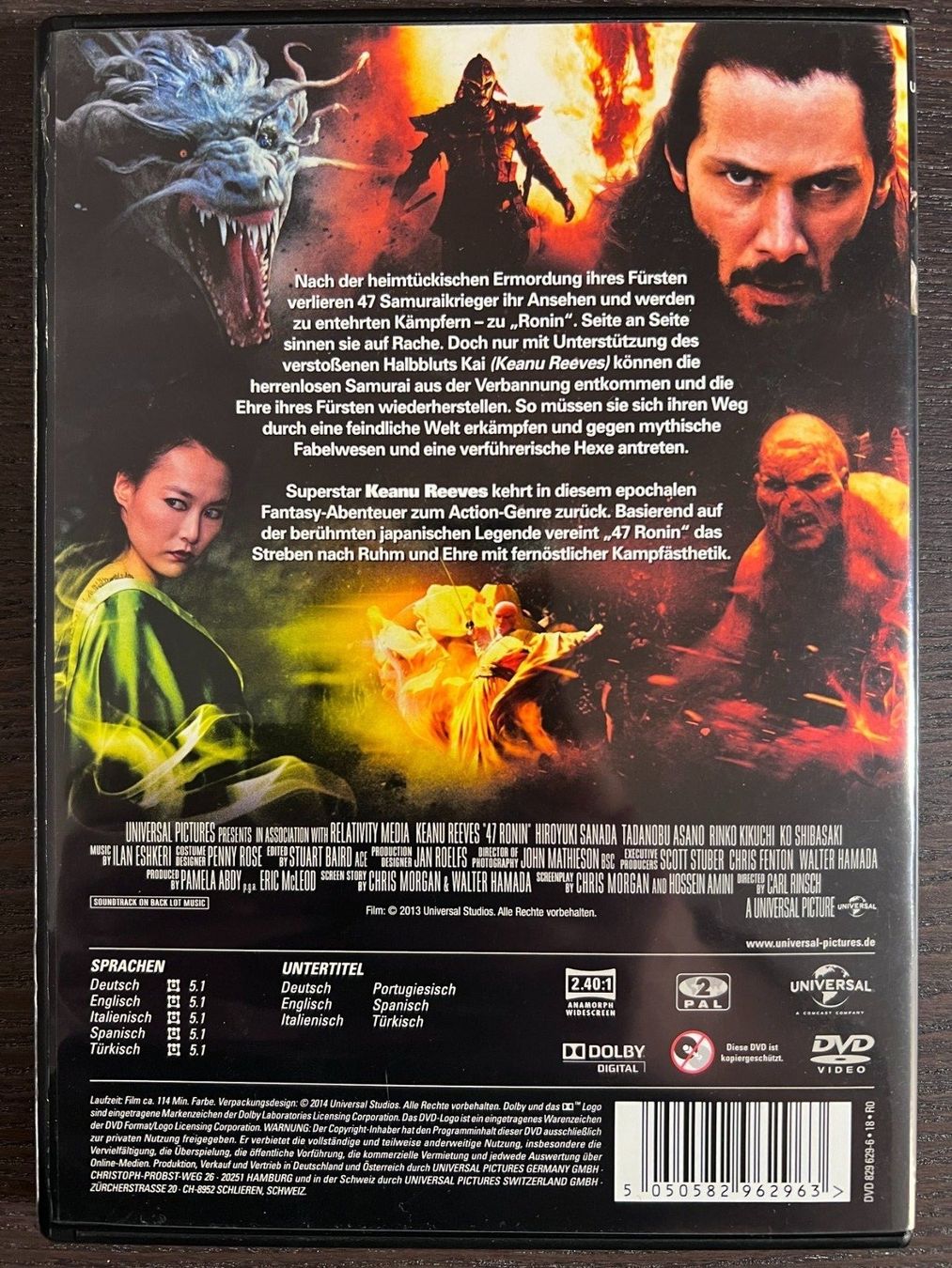 Tutti i DVDs: 47 Ronin – Usato da Zürich venduto da FilmFreunde 1