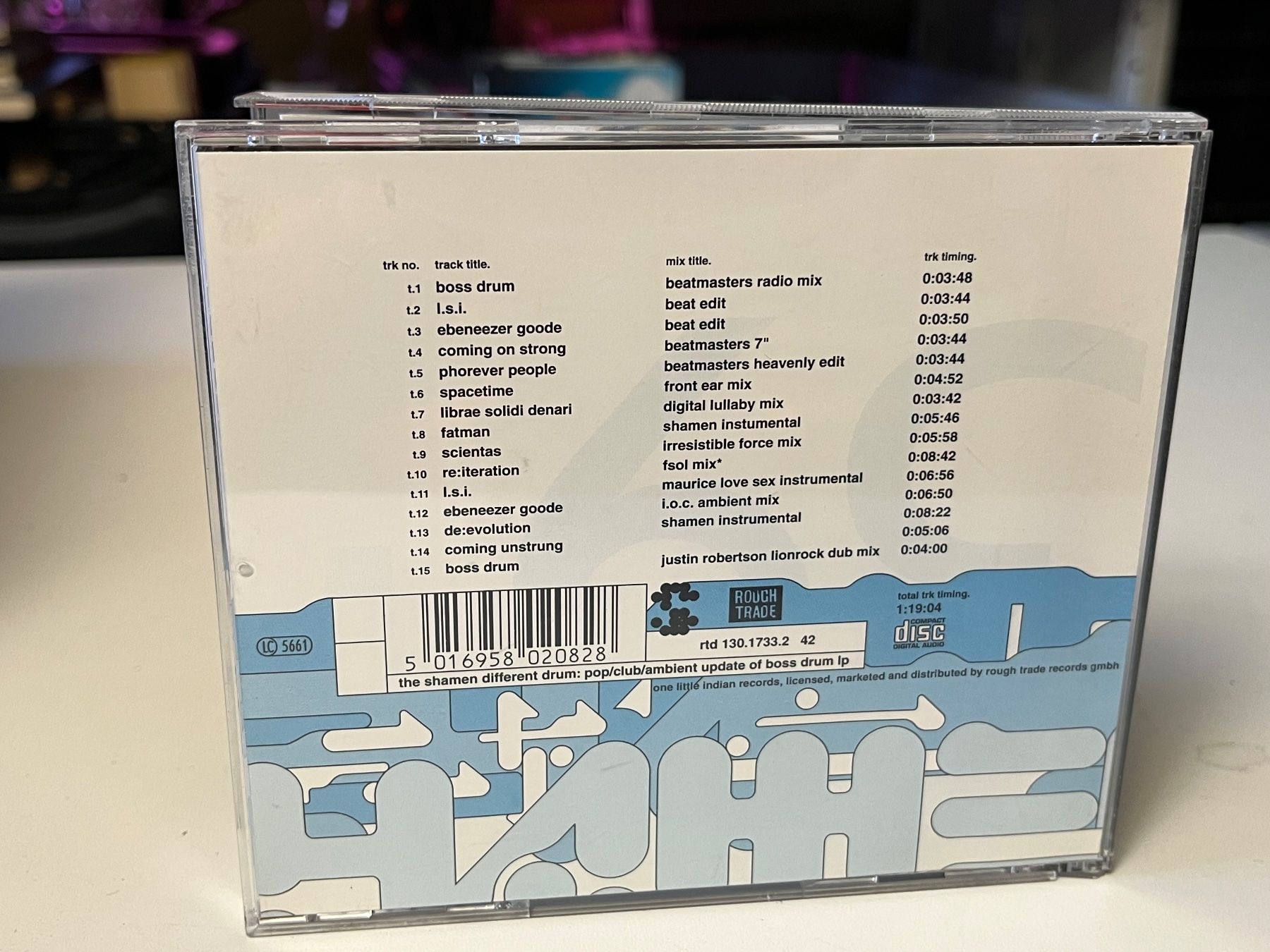 CD: The Shamen - Different Drum - HJ41C – Usato da Küsnacht ZH venduto da hardcore.earth 1