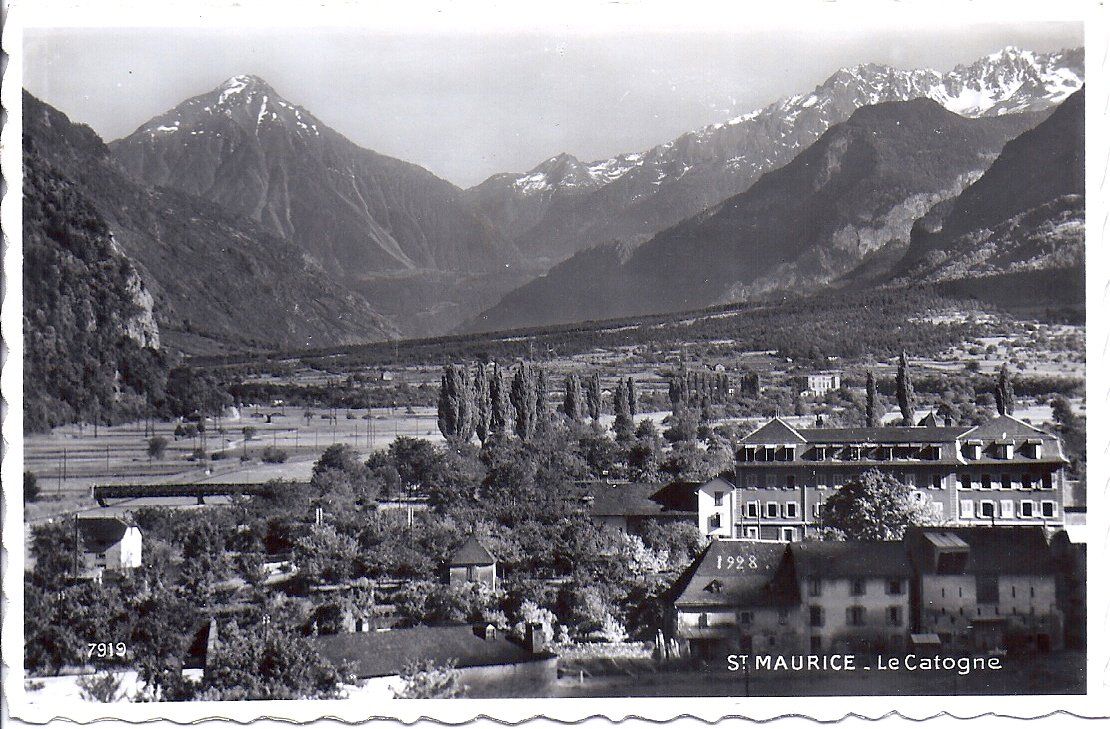 Cartes postales: St. MAURICE, la catogne – D'occasion à Les Verrières par Scampi0
