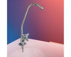 Robinet eau pure avec bouton raccord rapide 1/4 / Hahn