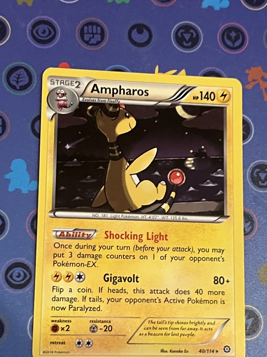 Pokémon Carte collezionabili: Pokemon Ampharos – Usato da Avry-devant-Pont venduto da Tig08