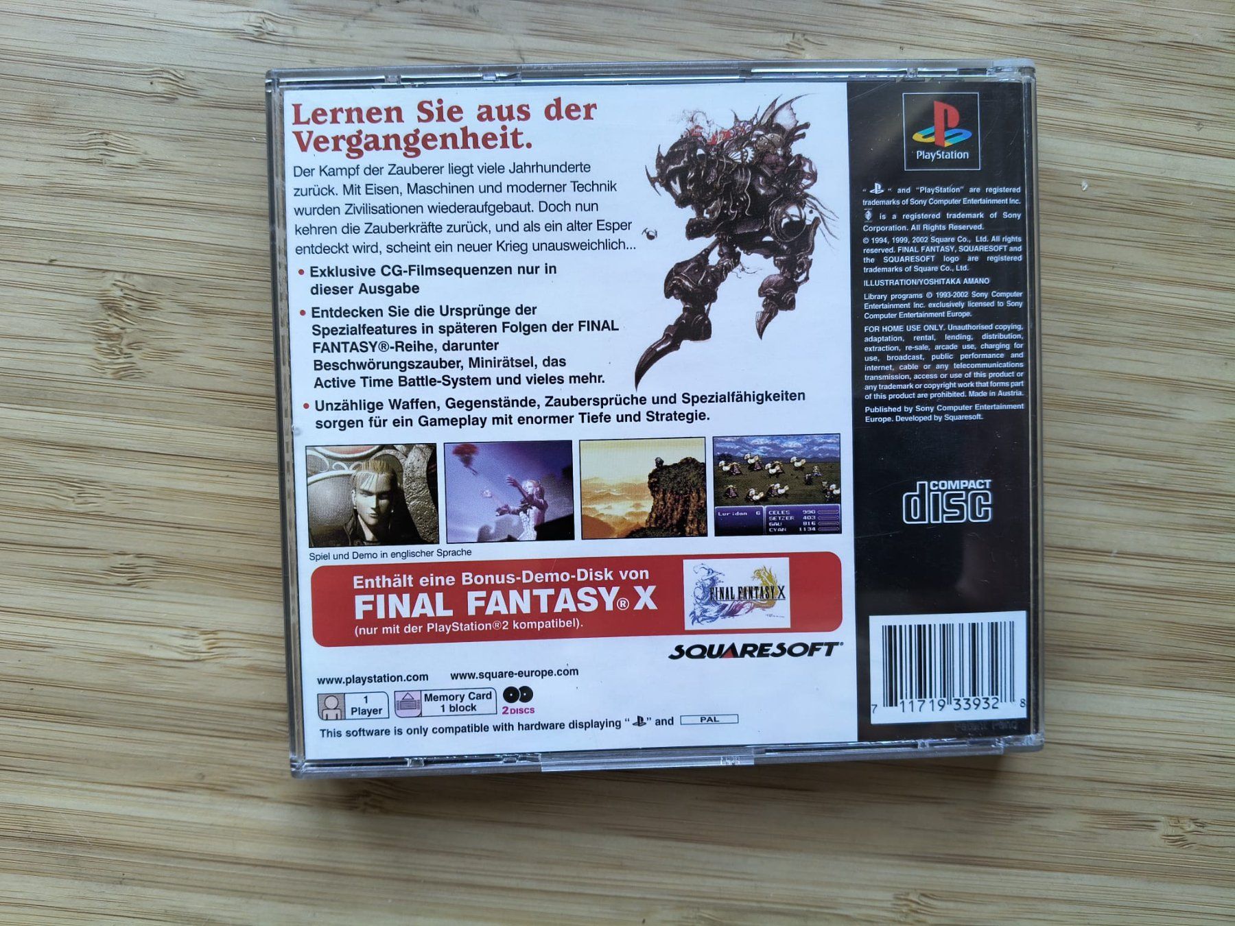 Spiele: Final Fantasy VI (PS 1) – Gebraucht aus Riedholz von ste_96cd 1
