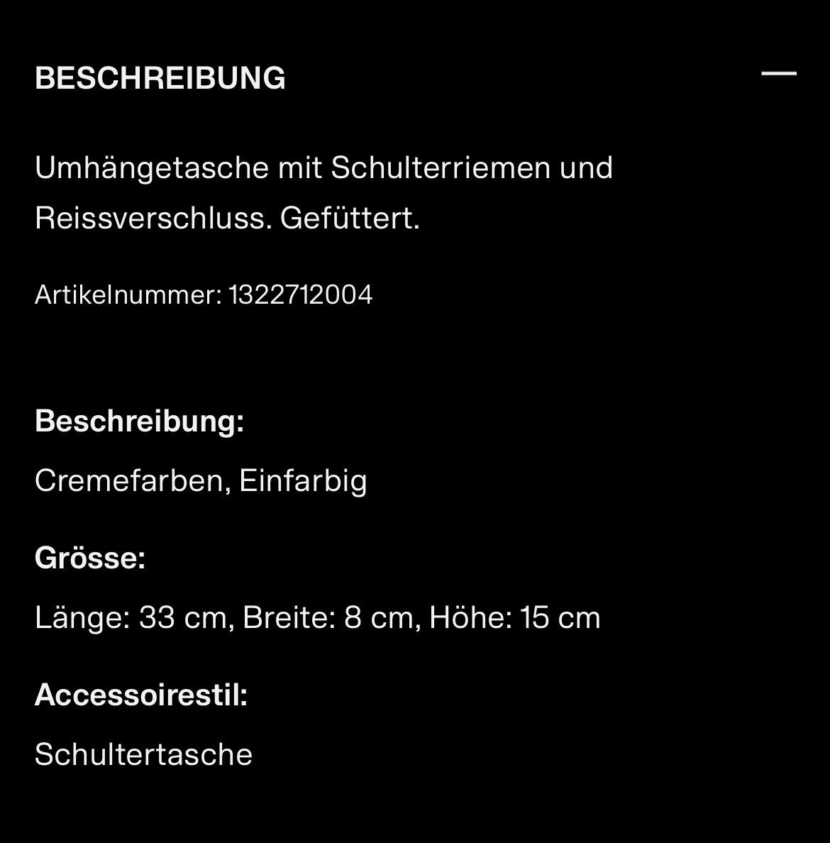 H&M Borse da donna: Schultertasche H&M – Nuovo (secondo la descrizione) da Chur venduto da faja7000 6