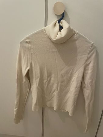 Zara maglia dolcevita crema, taglia L – Perfetta per l'inver