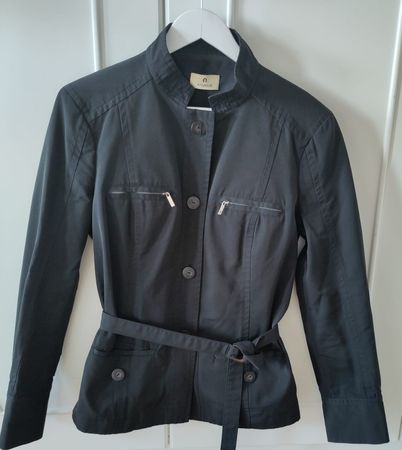 Veste ceinturée Aigner noire