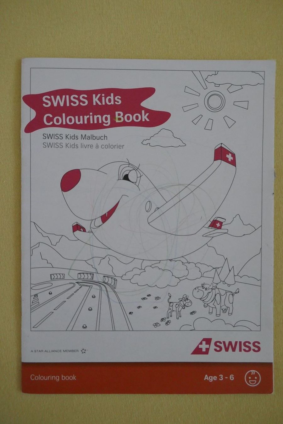 Libri: Malbuch von SWISS – Usato da Horgen venduto da Feli39