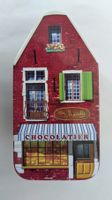 Kleine Blechdose Haus "Chocolatier" / Guter Zustand