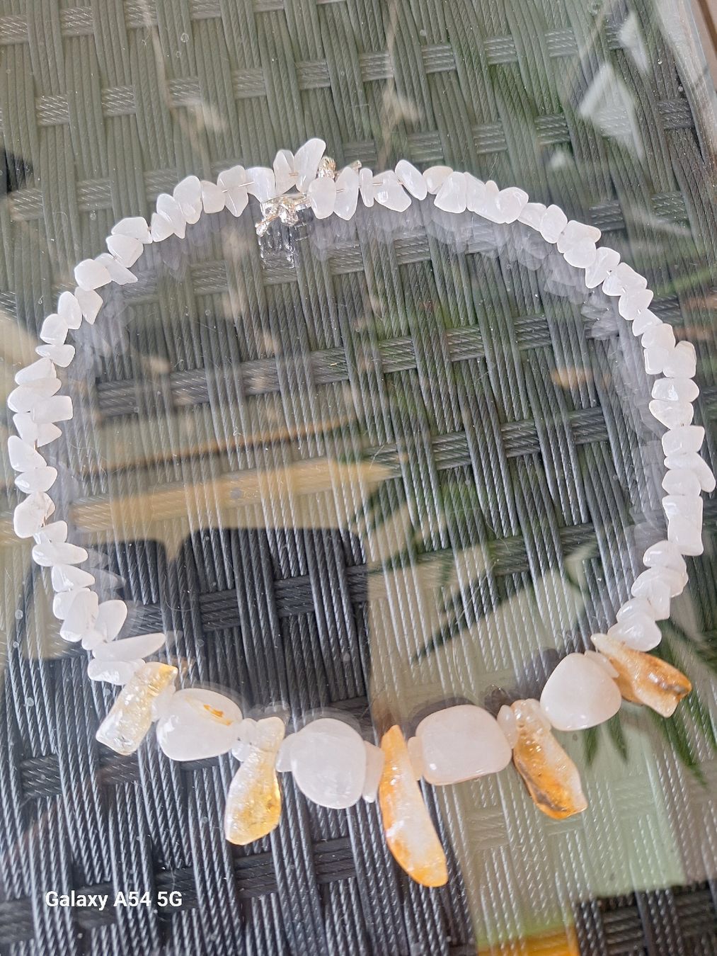 Catenine: Choker mit Quarz und Citrin – Nuovo (secondo la descrizione) da Oberglatt ZH venduto da nat_c6k7 3