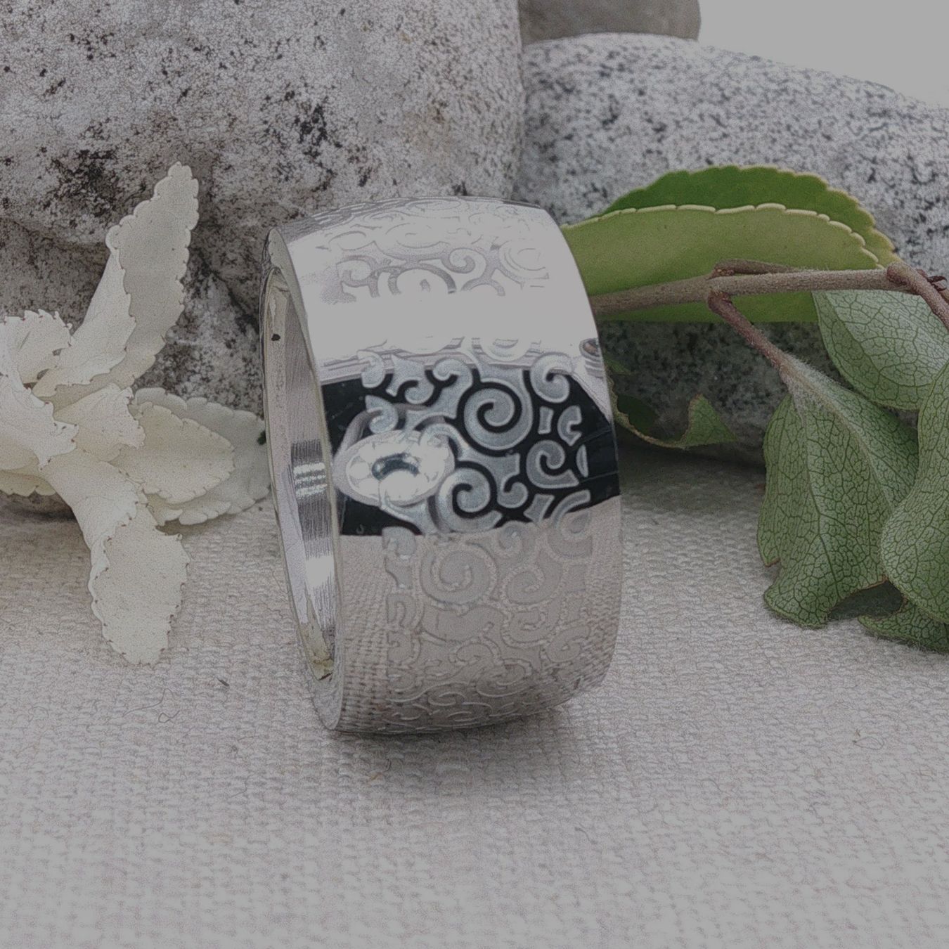 Olga Ribler Ringe: Statement Ring Edelstahl Grösse 56 – Neu (gemäss Beschreibung) aus Luzern von Schmuckoutlet 2