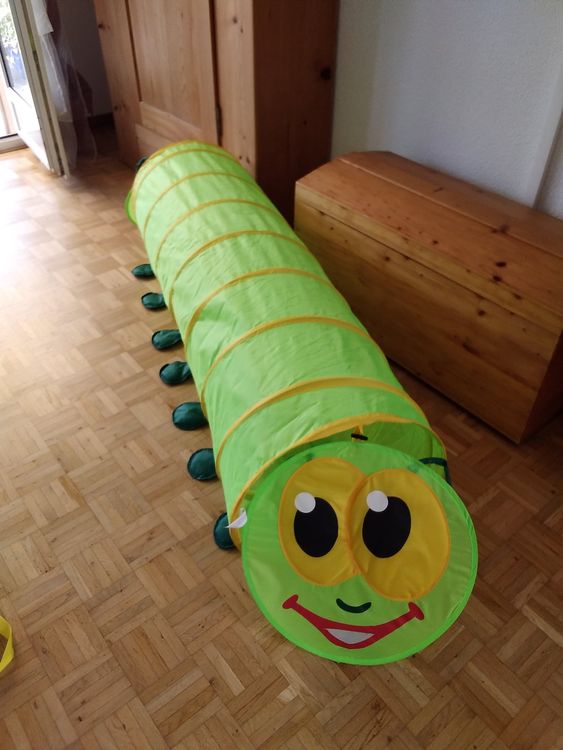 Tunnel/Tatzelwurm für Kind oder Hund 150x45cm für 12.--Fr | Kaufen auf ...