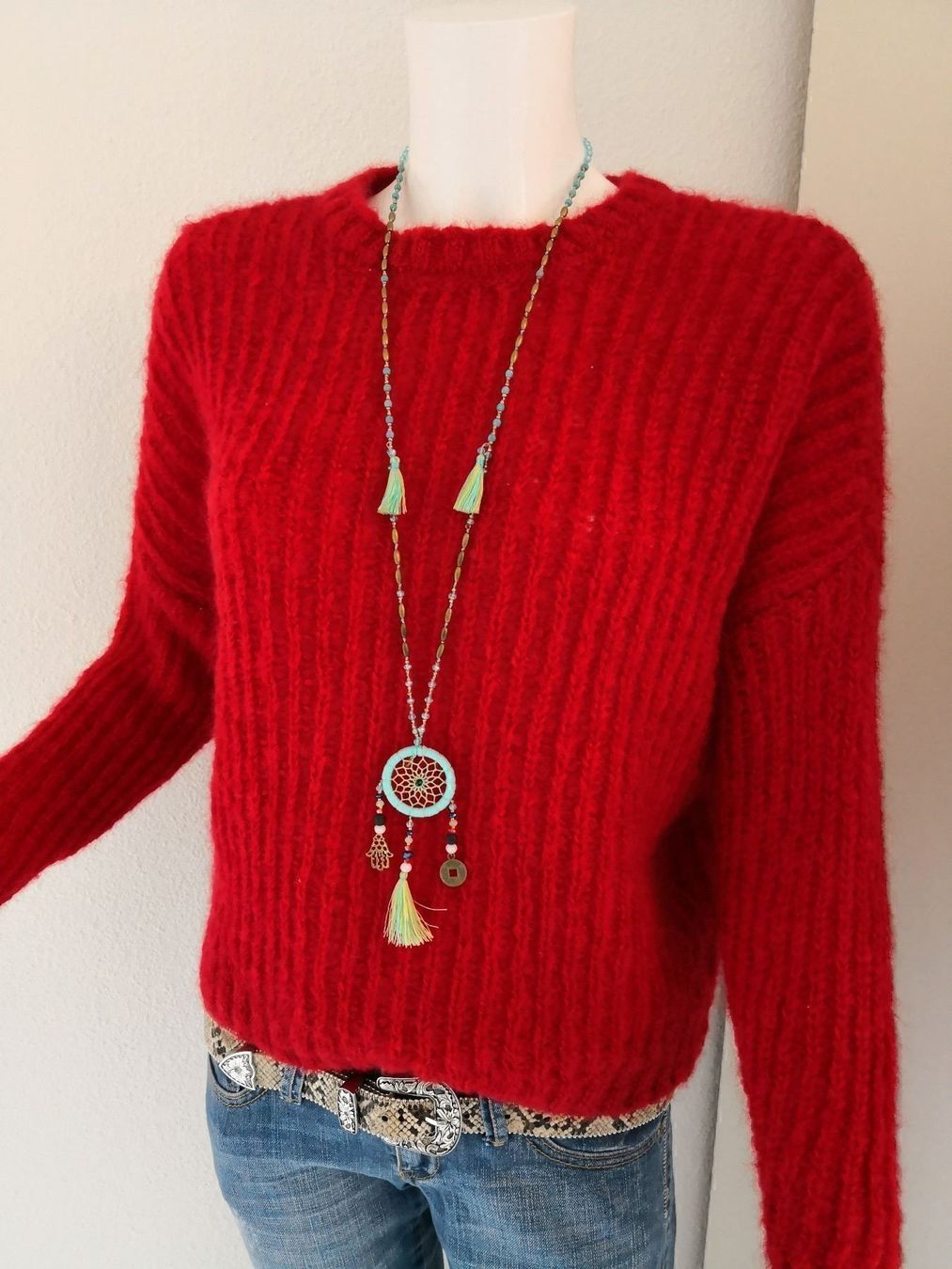 Mango Pullover & Sweatshirts: 🤩MANGO MOHAIR STRICK PULLOVER ROT NEU & MISSONI P. – Neu (gemäss Beschreibung) aus Olten von Naja-Twins-Twins 4