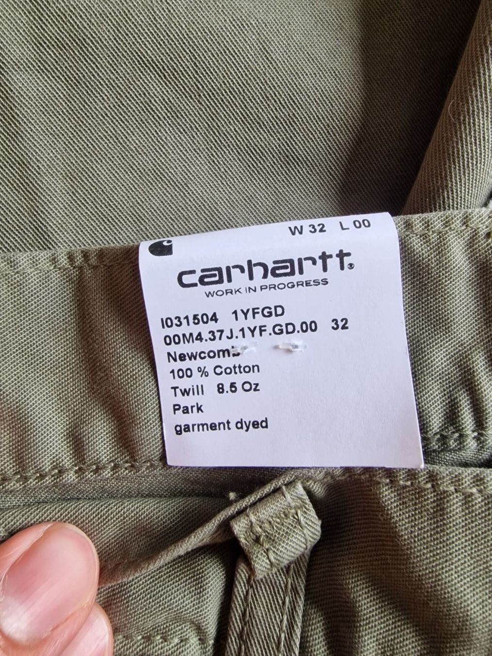 Carhartt Pantaloni: Carhartt Single Knee Short Neu – Nuovo e nell'imballaggio originale da Feusisberg venduto da luk_5zkg 3