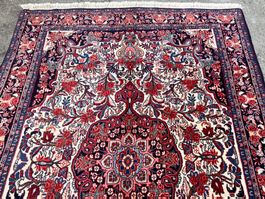 GHOM PERSERTEPPICH 198X145cm Top Zustand gereinigt