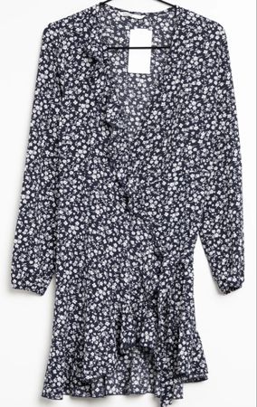 ONLY Freizeitkleid – Dunkelblau mit Blumenmuster