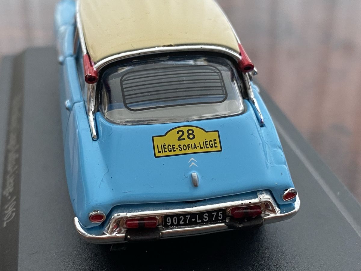 Modellini d'auto: ID 19 Rallye Liege - Sofia - liege.  1962 – Usato da St. Margrethen SG venduto da Alfista_159 5