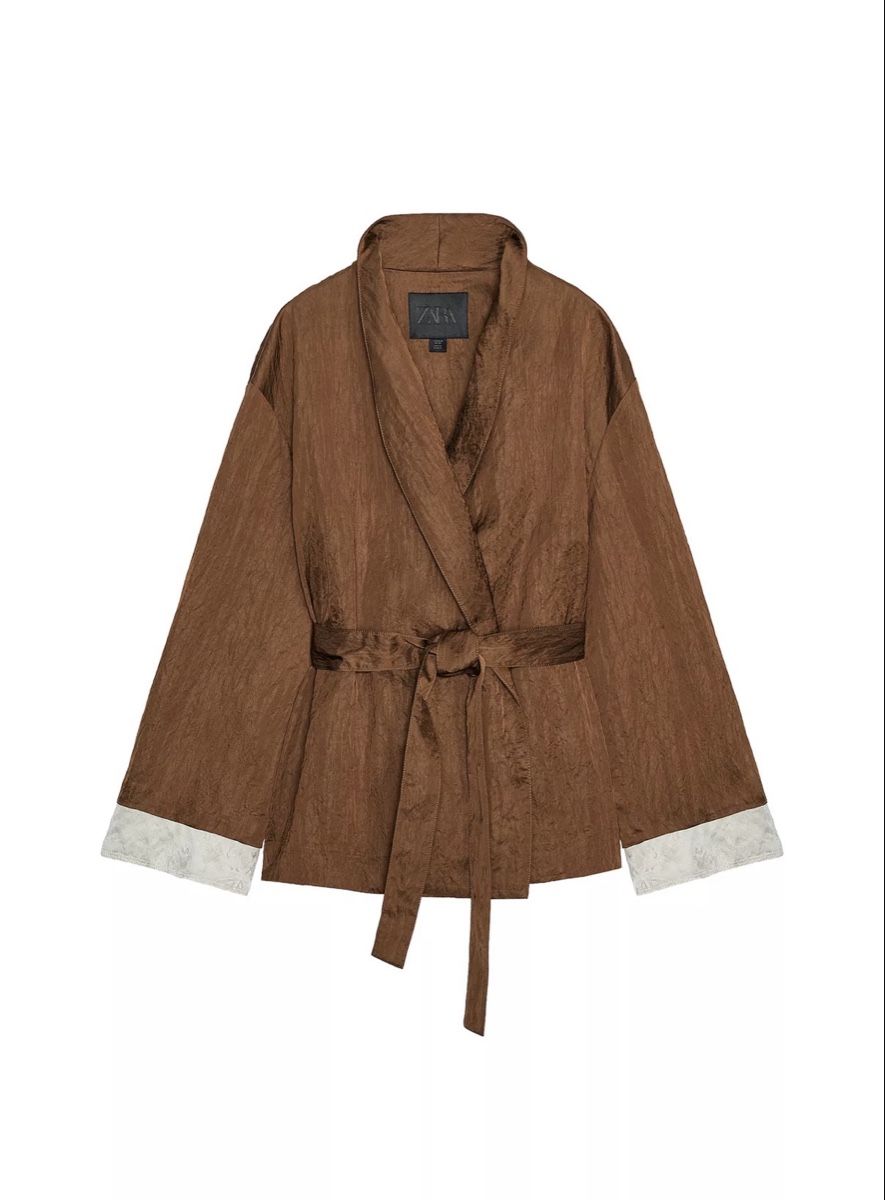 Zara Giacche: ASIAN STYLE SATIN JACKET - new/unworn – Nuovo (secondo la descrizione) da Baden venduto da agora_newgeneration
