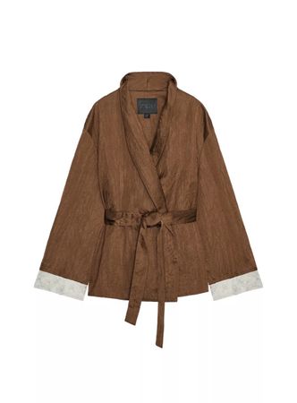 ASIAN STYLE SATIN JACKET - new/unworn