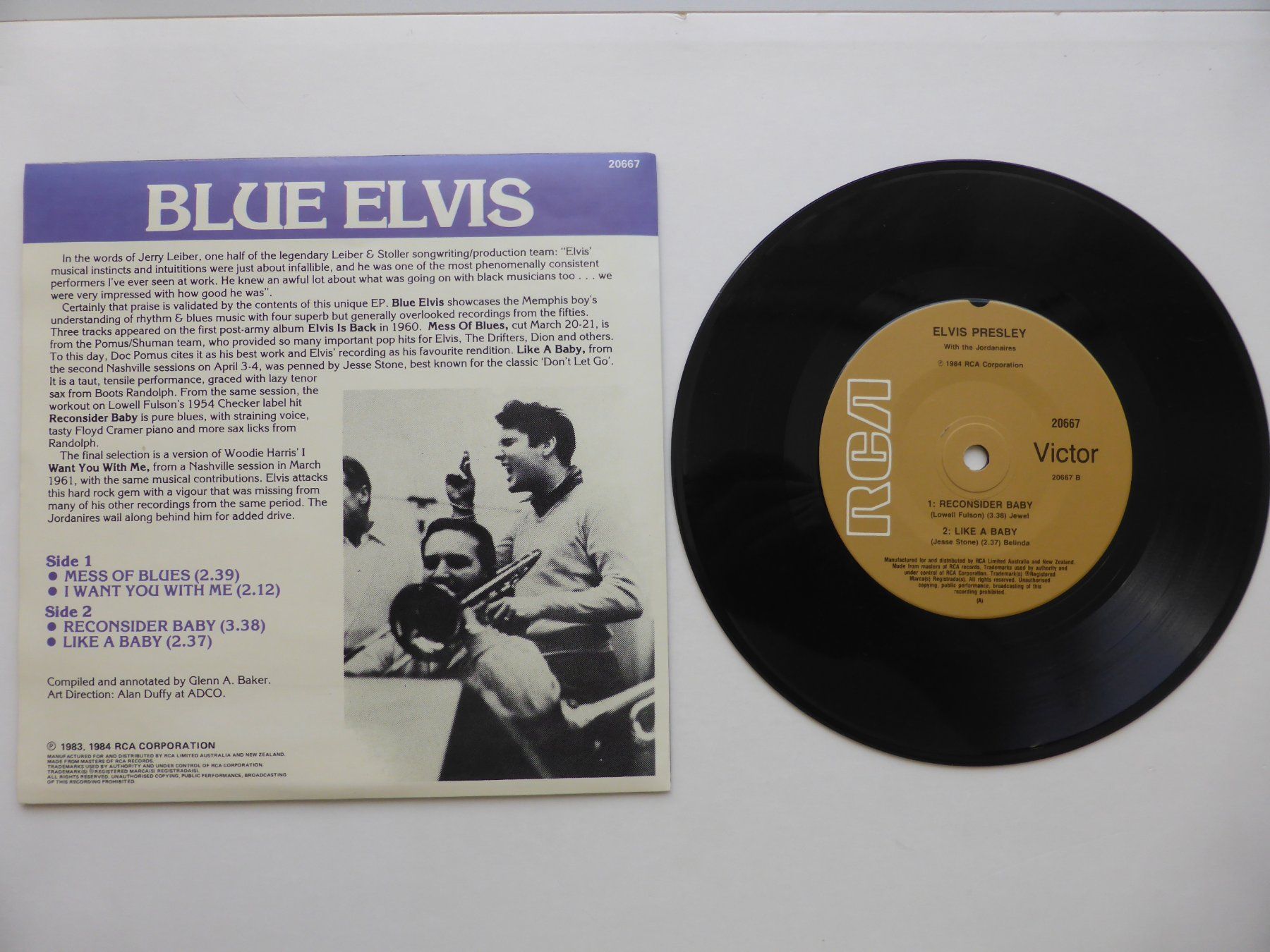 Dischi in vinile: VINYL SINGLE  EP  ELVIS PRESLEY – Usato da Küssnacht am Rigi venduto da Mondkinder 1