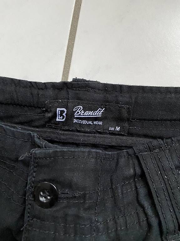 Pantaloni: Brandit Cargo Hose, Schwarz – Usato da Staufen venduto da Shapi 2