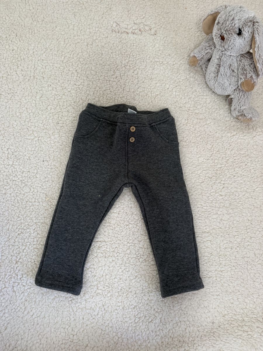 Pantaloni: Gefütterte Graue Leggins Gr. 80 – Usato da Horgen venduto da AA.AW55
