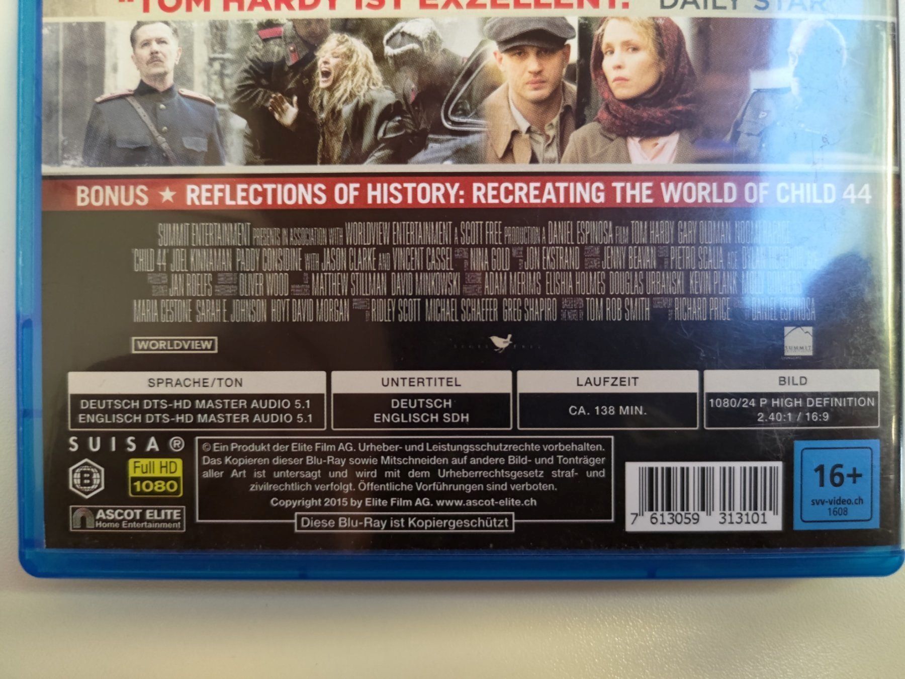 Tutti i DVDs: Child 44 – Usato da Liestal venduto da Kratzilla 3