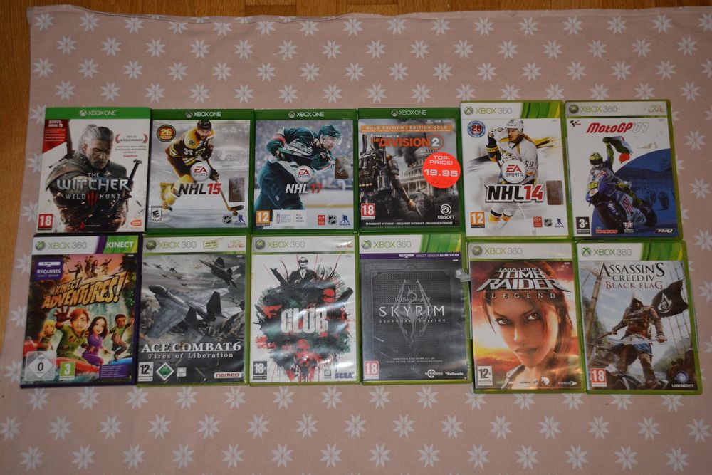 Top Grosse Xbox One und Xbox 360 Spiel Sammlung total 12Stk Kaufen auf Ricardo