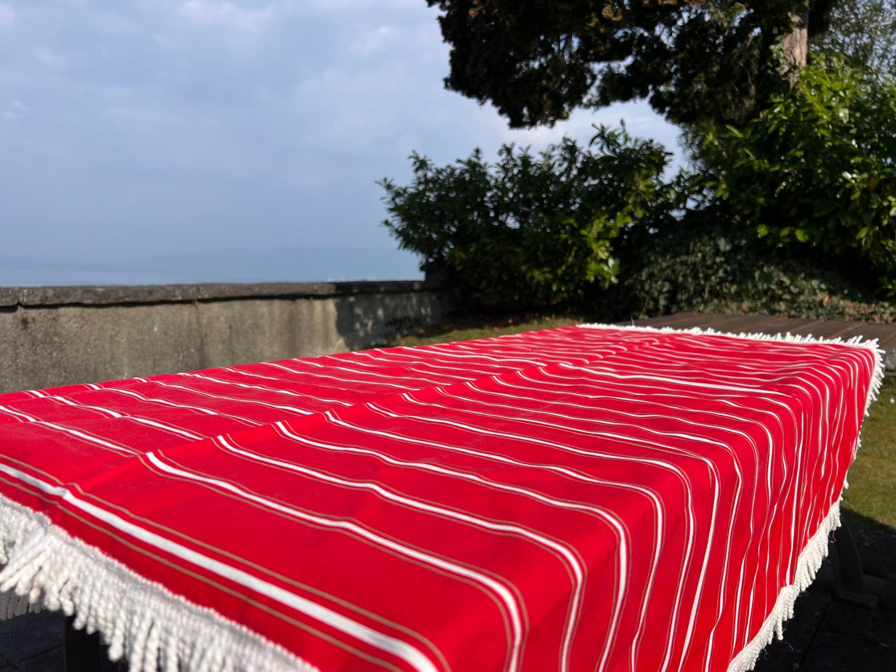 Altra biancheria da tavola: Vintage Tischdecke I 70er Jahren – Usato da Walzenhausen venduto da stilvollwohnen 1