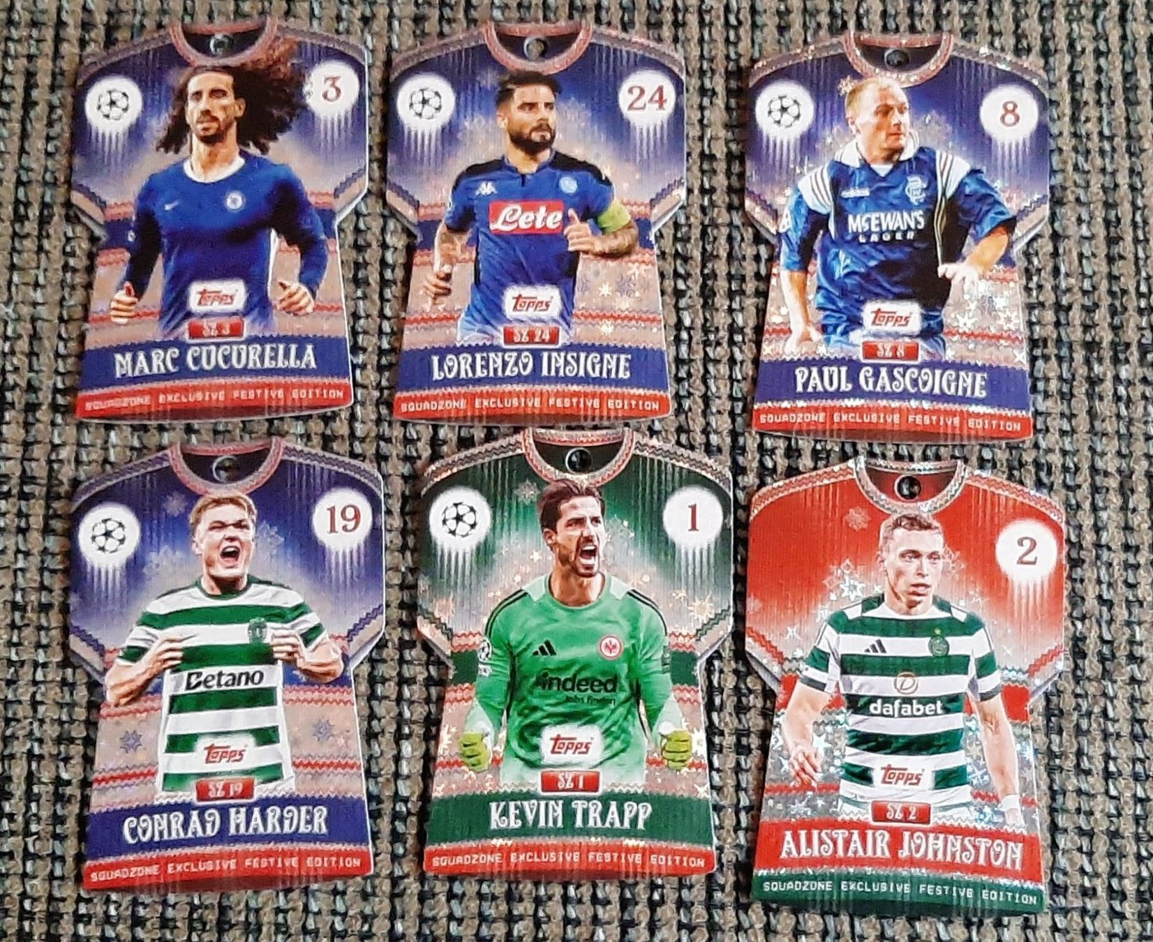 Topps Sammelbilder & Trading cards: Topps Squadzone Festive Edition - viele verschiedene! – Gebraucht aus Mosnang von Stoppel 3