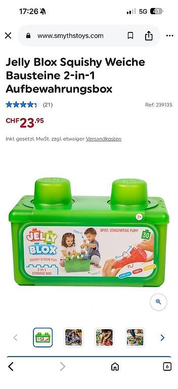 Giocattoli: Jelly Blox Neu, nie ausgepackt – Usato da Küssnacht am Rigi venduto da mis_skz5