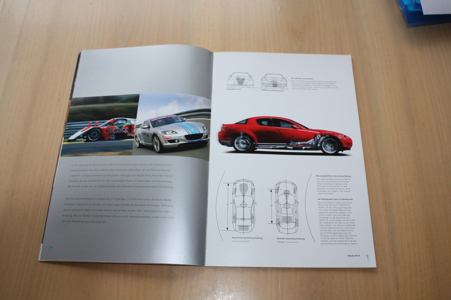 Mazda Dokumente: Mazda RX-8 Prospekt 11/2007 – Gebraucht aus Wikon von erwin400 3